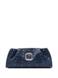 Malone Souliers Vittoria embellished clutch bag - Blue