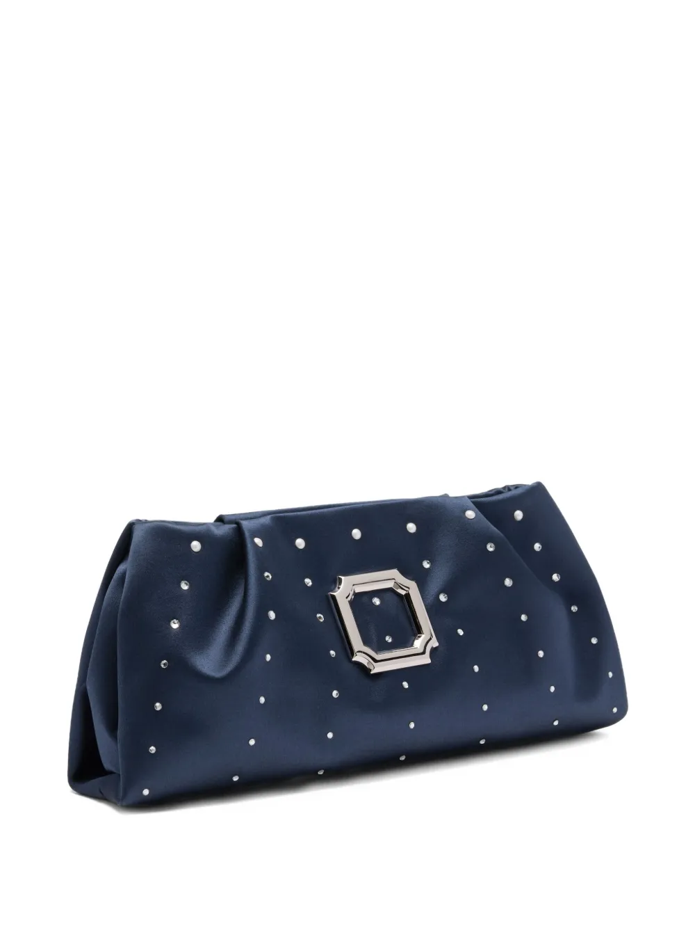 Malone Souliers Vittoria Embellished Clutch Bag In Blue
