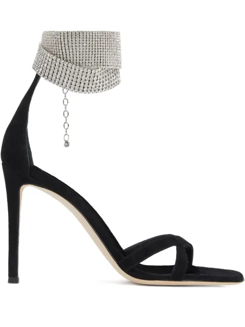 Giuseppe Zanotti 105mm Janell crystal sandals