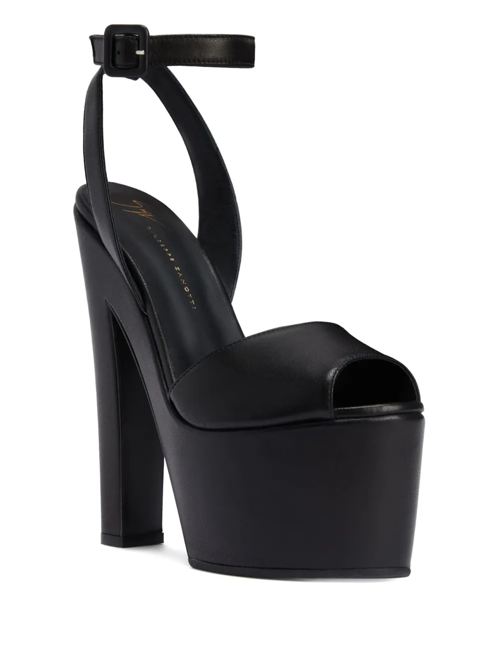 Giuseppe Zanotti Tarifa platform ankle-strap sandals Black