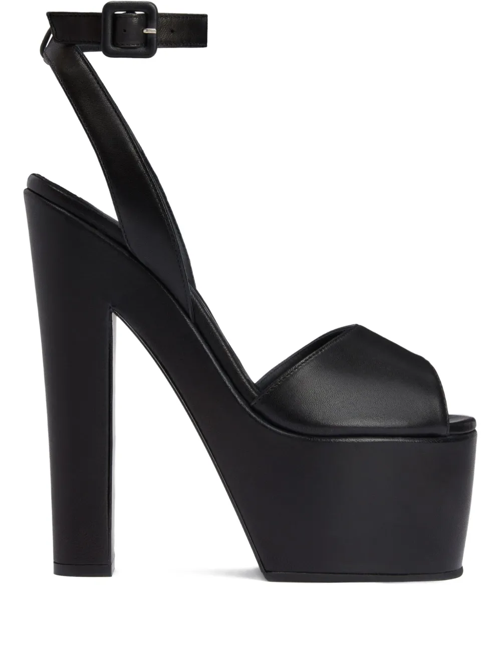 Giuseppe Zanotti Tarifa platform ankle-strap sandals Black