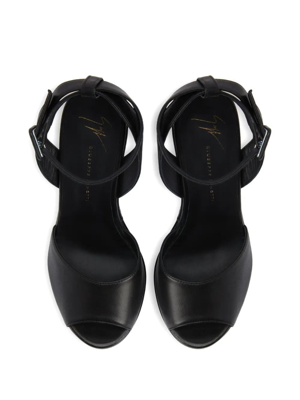 Giuseppe Zanotti Tarifa platform ankle-strap sandals Black