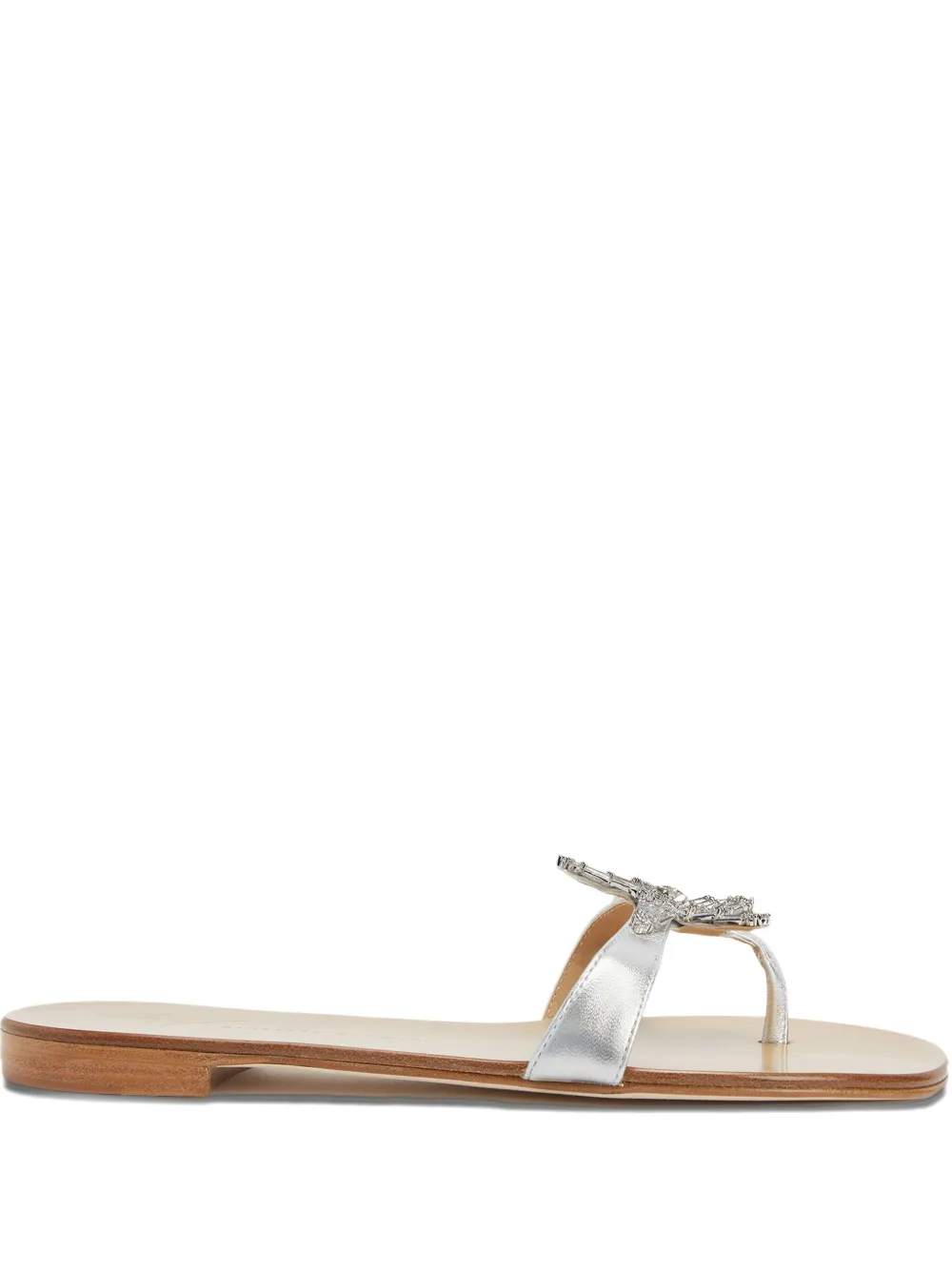 Giuseppe Zanotti Eligia star-embellished sandals Silver