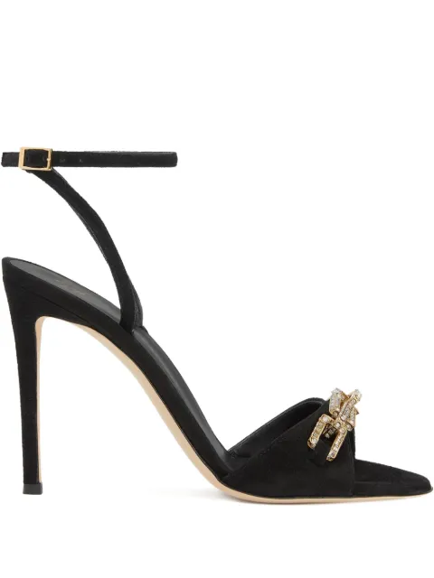 Giuseppe Zanotti Evry crystal-embellished stiletto sandals