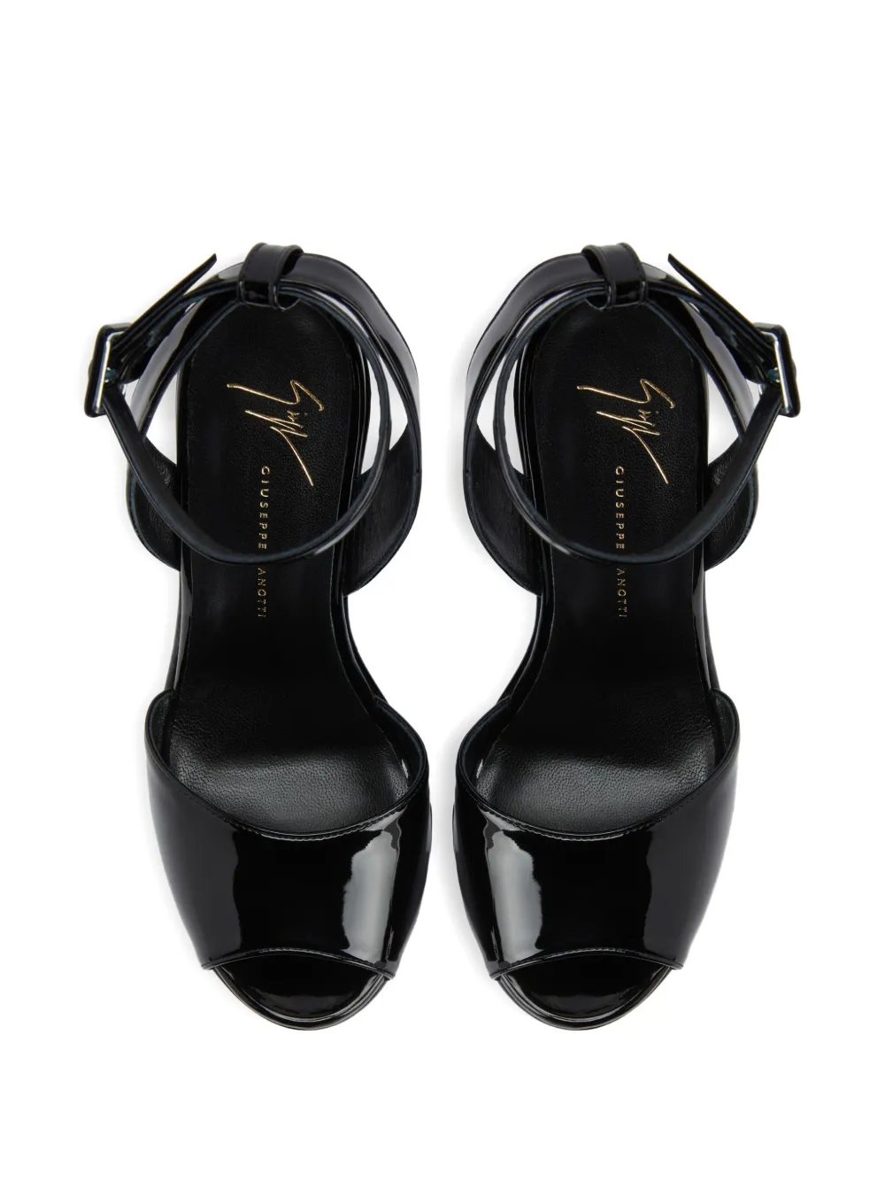 Giuseppe Zanotti 170mm Tarifa Platform Sandals In Black