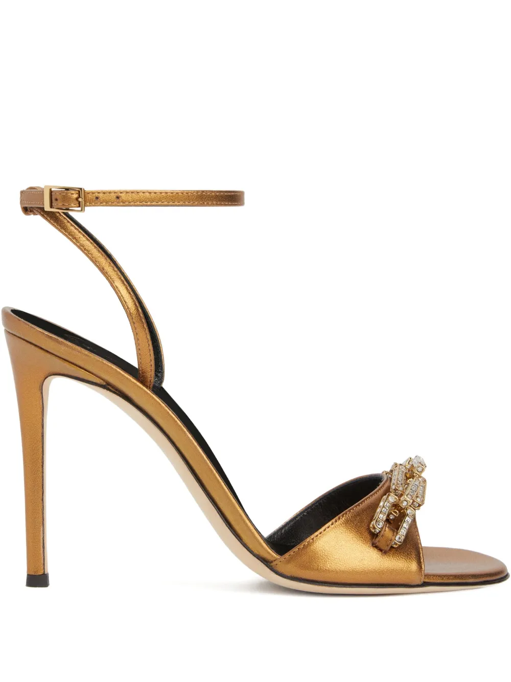 Giuseppe Zanotti Evry crystal-embellished sandals Gold