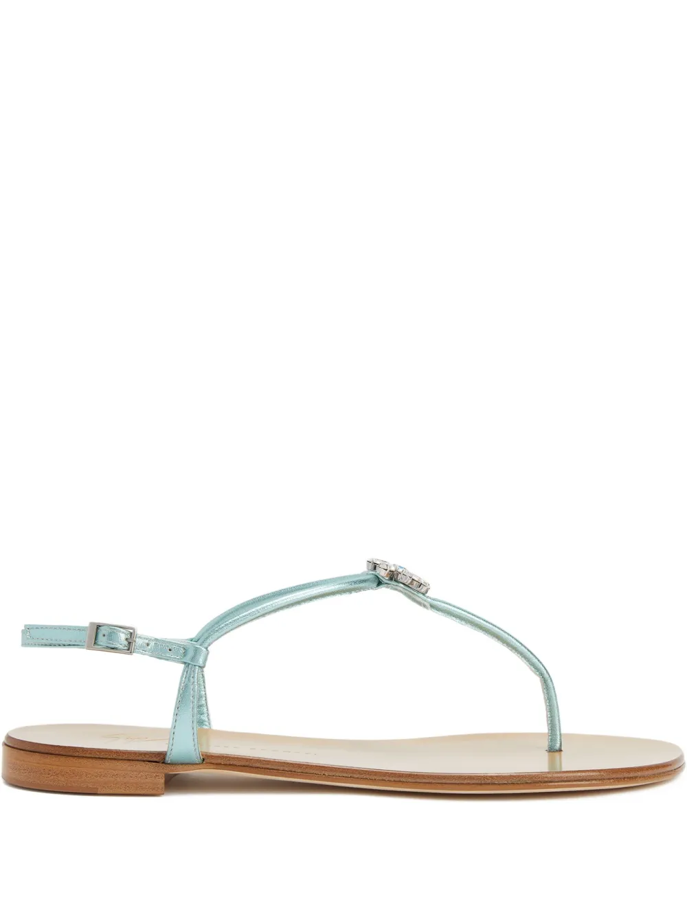 Giuseppe Zanotti Geltrude crystal-embellished sandals Blue