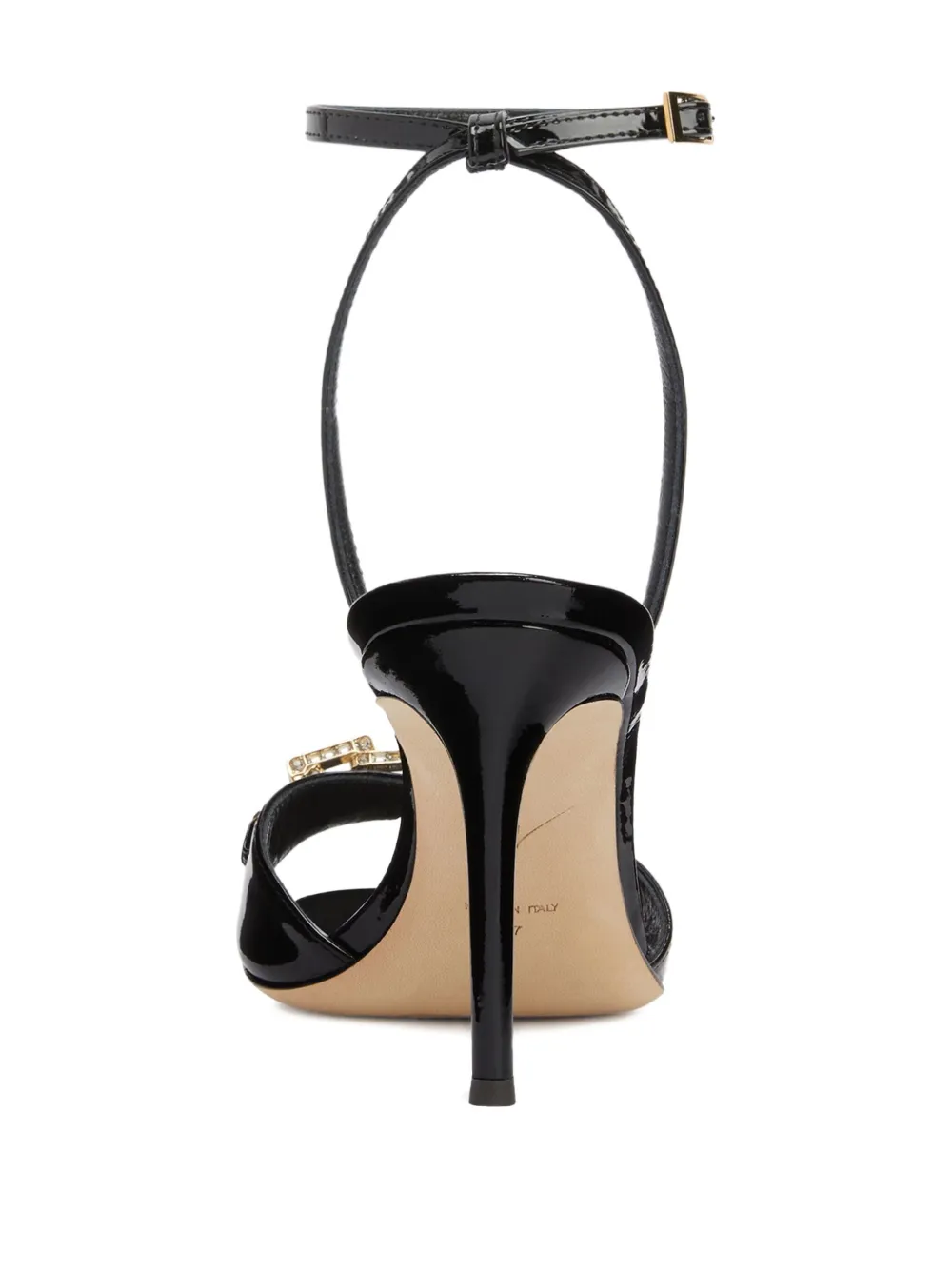 Giuseppe Zanotti Evry crystal-embellished sandals Black