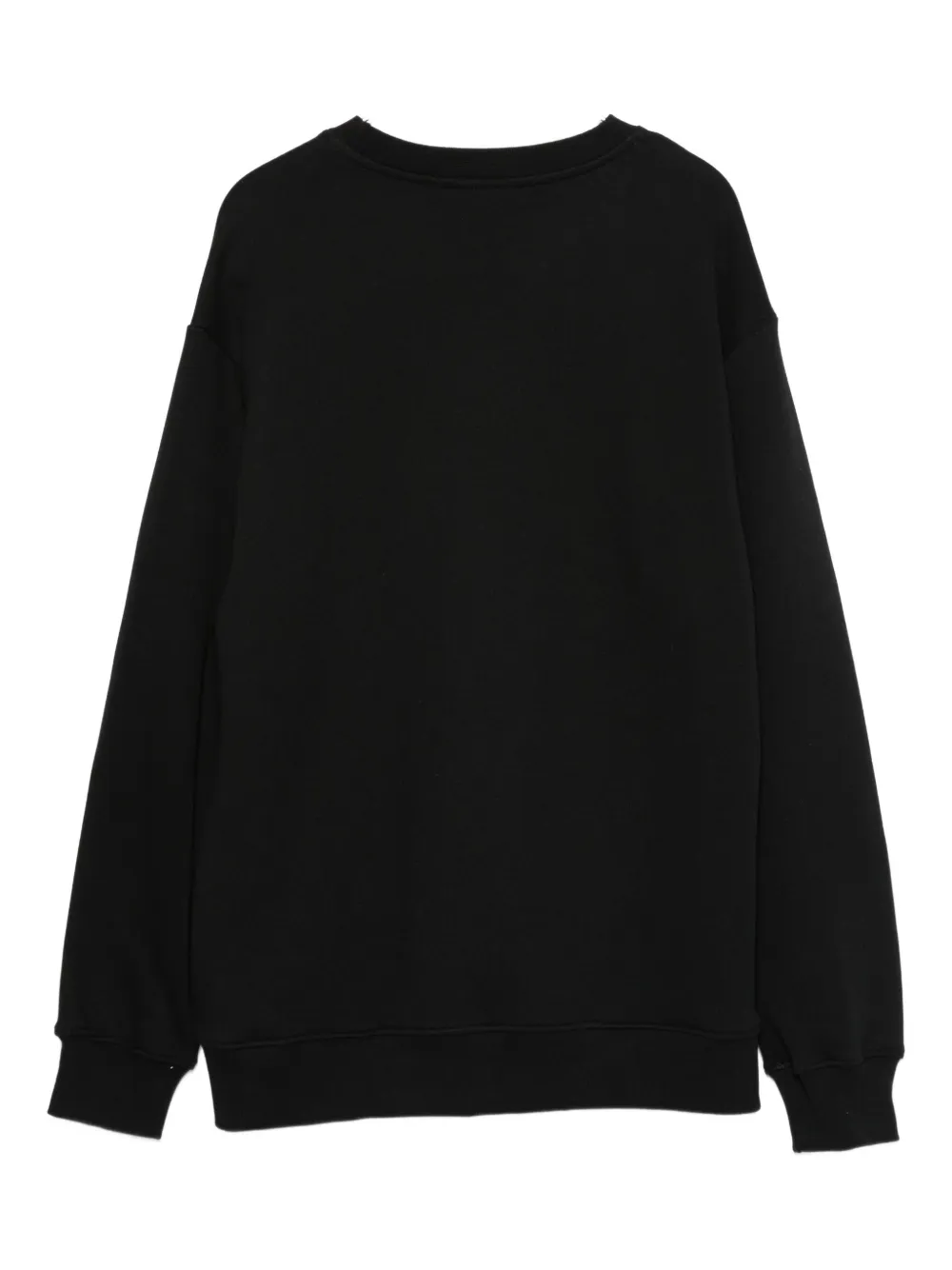 MSGM Kids Sweater met logo-reliëf Zwart
