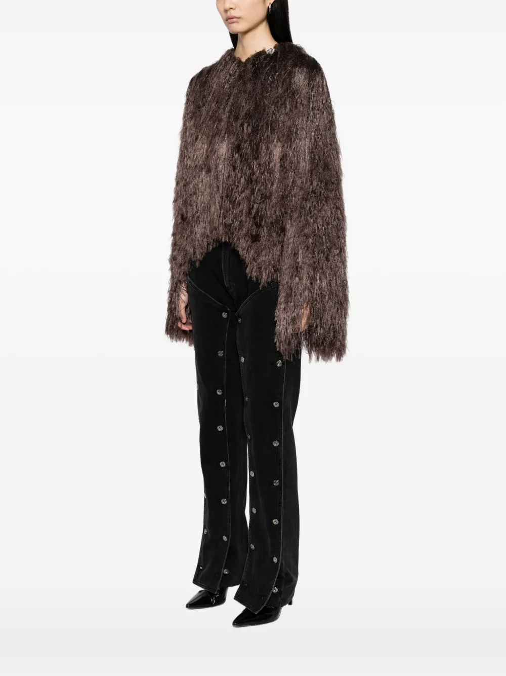 Maison MIHARA YASUHIRO Oversized trui Bruin