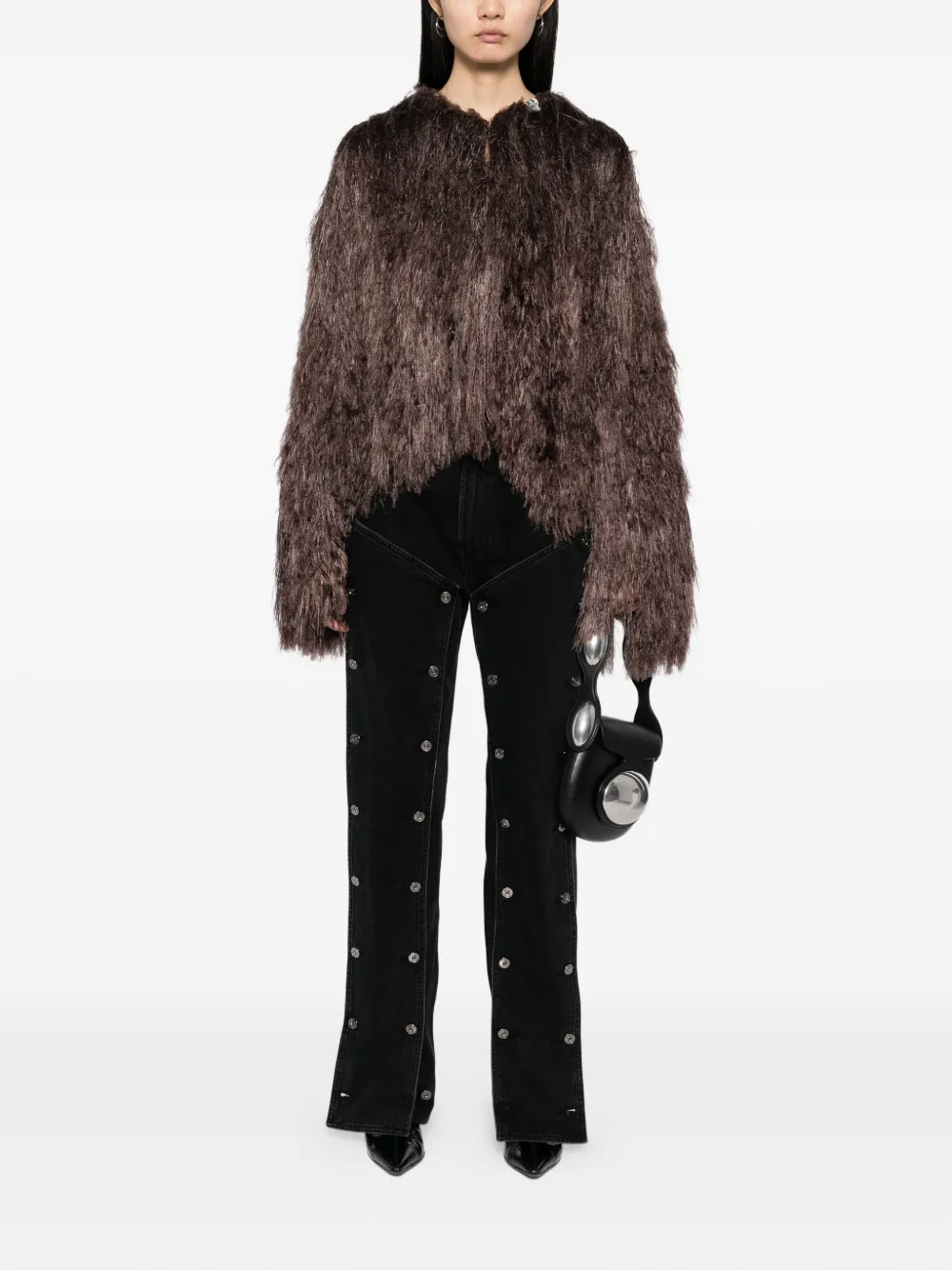 Maison MIHARA YASUHIRO Oversized trui Bruin