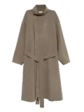 Fear Of God high-neck double-breasted coat - Brown