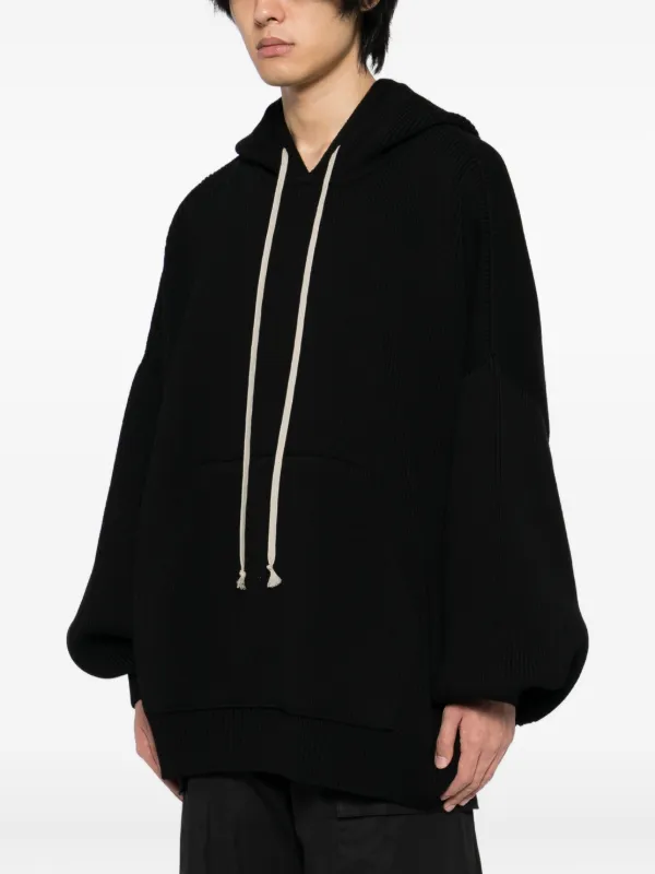 Rick Owens Hun パーカー | ブラック | FARFETCH JP