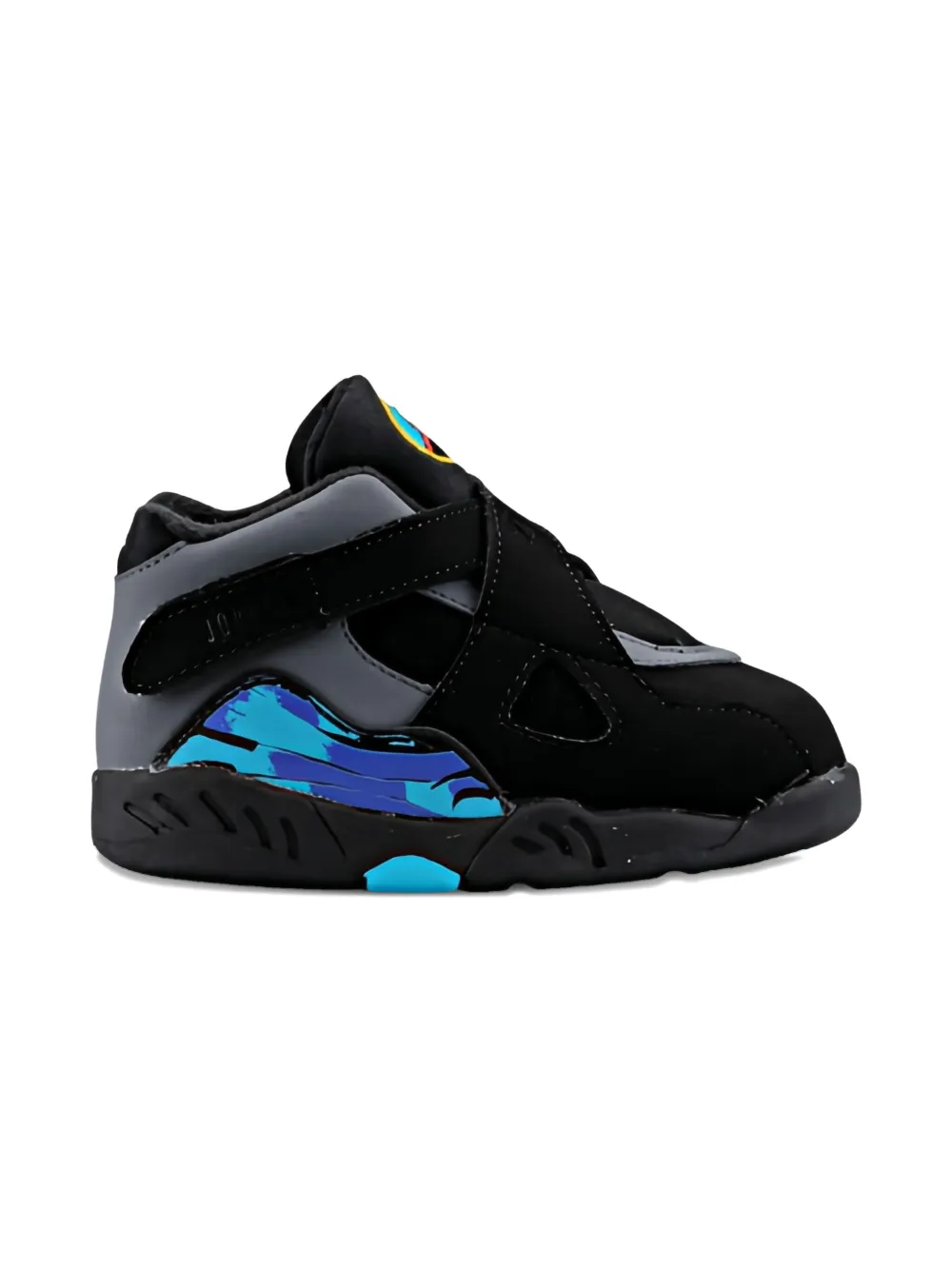 Jordan Kids Air Jordan 8 Retro "Aqua" sneakers Black
