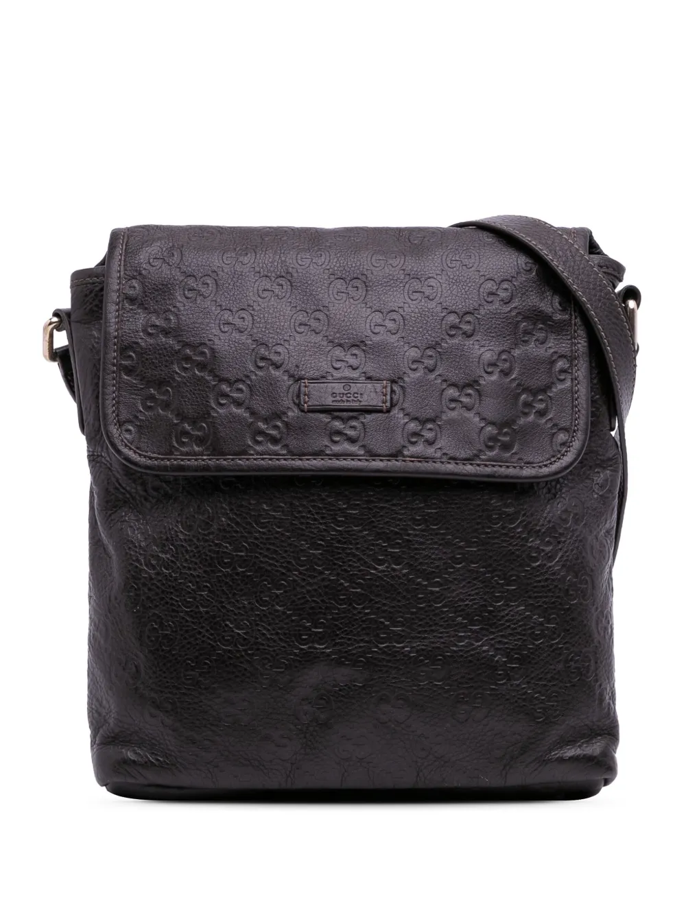 Gucci Pre-Owned 2016-2025 Guccissima crossbody bag | Brown | Image 1