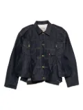 sacai x Levis cotton denim jacket - Blue
