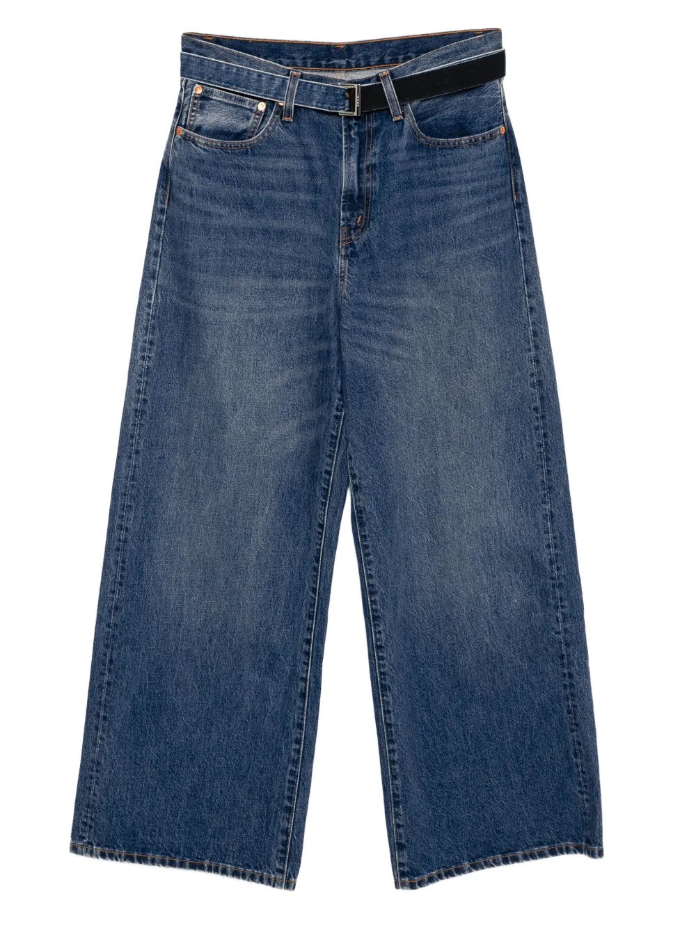 Sacai x Levis katoenen jeans Blauw