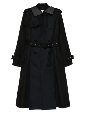 【sacai】サカイ　黒トレンチコート sacai（トレンチコート ・ ブラック/黒色系）のフリマアイテム一覧