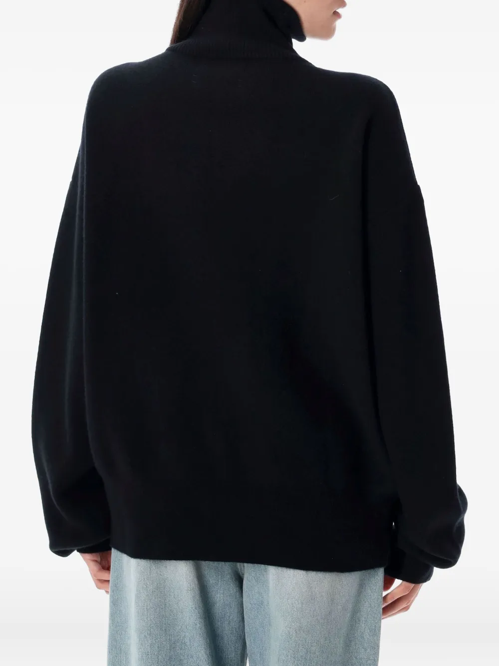 extreme cashmere Xtra Out vest met rits Zwart