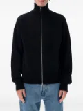 extreme cashmere Xtra Out zip-front cardigan - Black