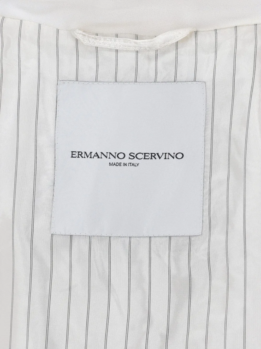 Pre-owned Ermanno Scervino  Two-pocket Blazer In White