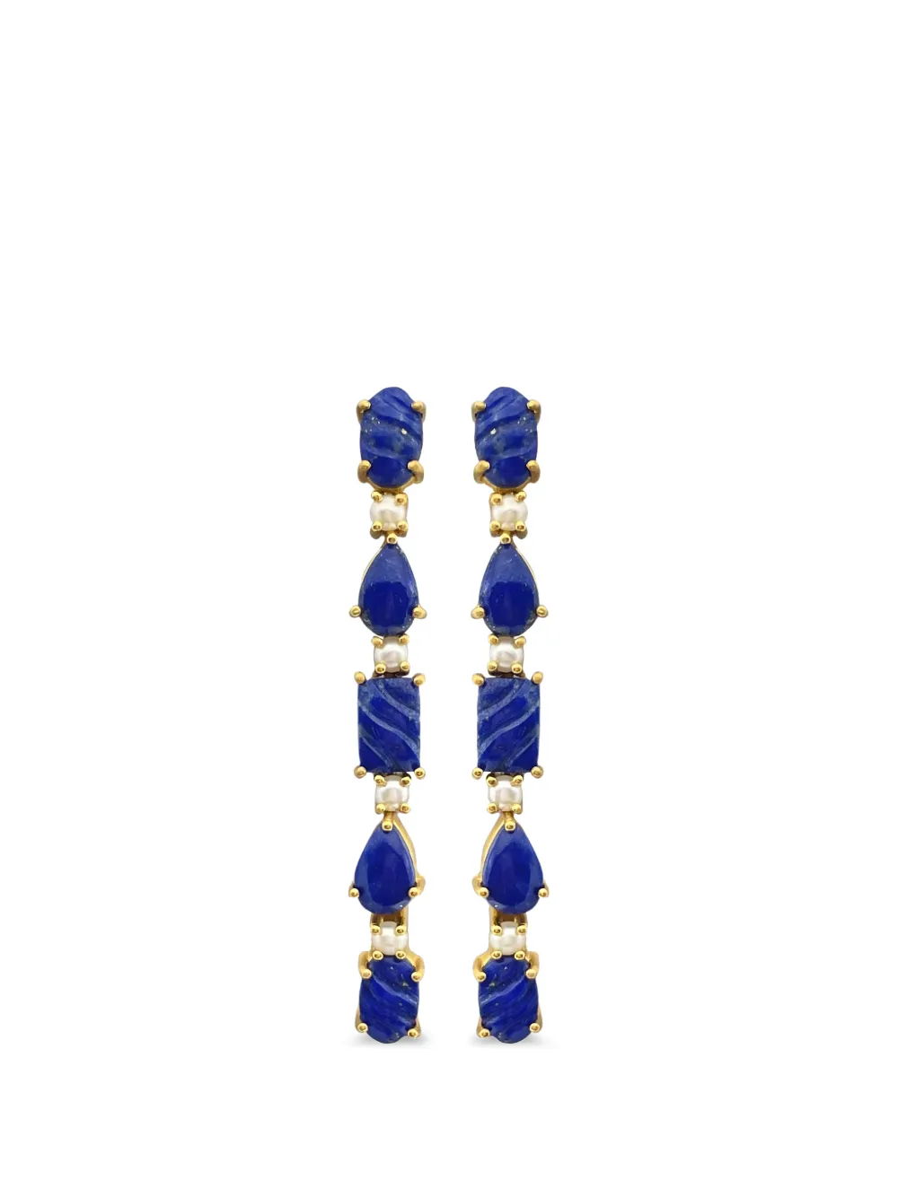 AKANSHA SETHI x Ursa drop earrings - Oro