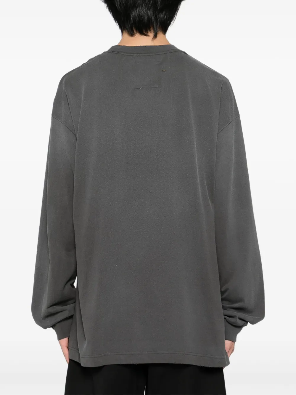 Maison MIHARA YASUHIRO graphic-print T-shirt Grijs