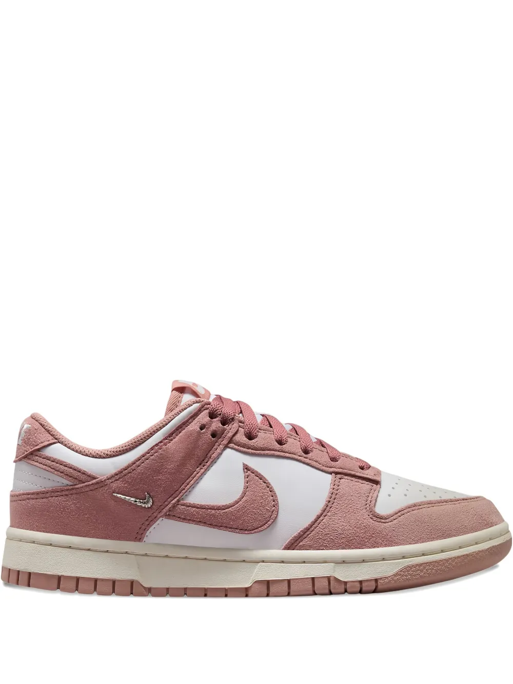 Nike Dunk Low "Mini Swoosh Rose Whisper" sneakers Pink