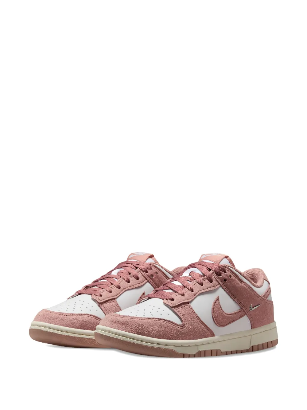 Nike Dunk Low Mini Swoosh - Rose Whisper sneakers - Roze