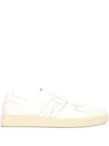 TOM FORD leather panelled sneakers - White