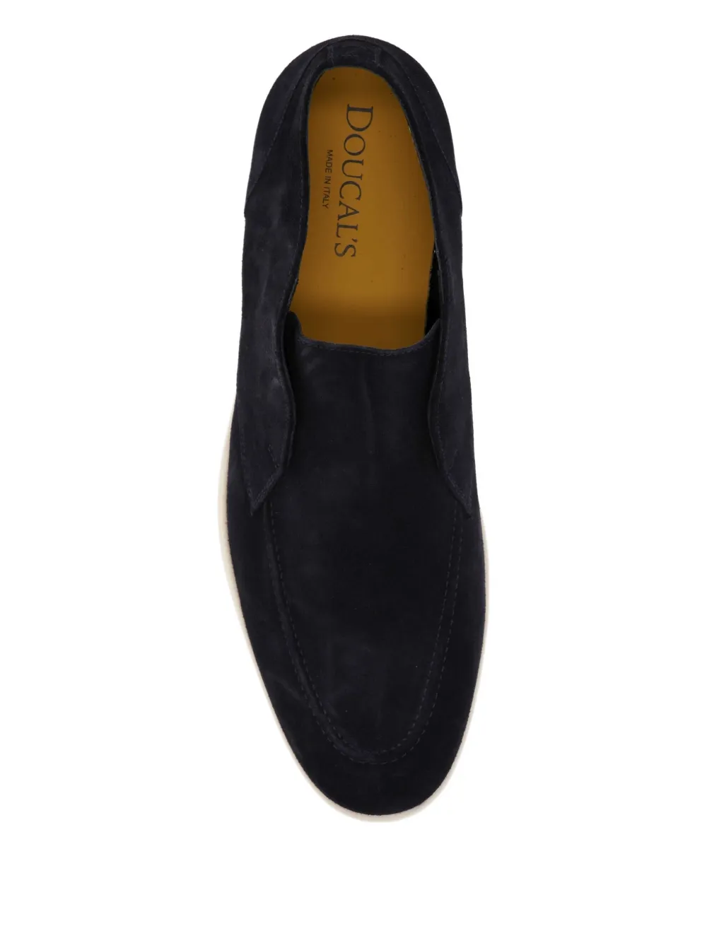 Doucal's suede Chukka loafers Blue