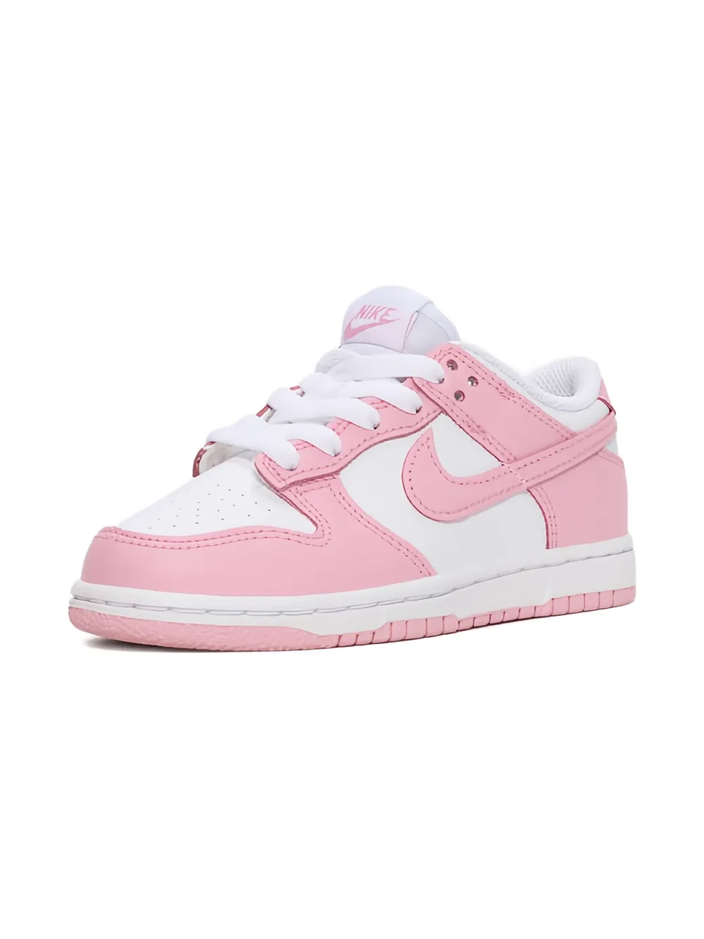 Nike Kids Dunk Low "Medium Soft Pink" sneakers White