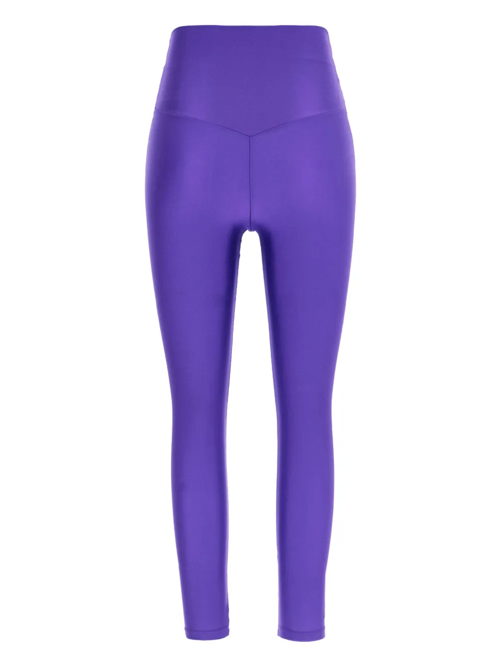 Monfusò Legging met hartpatroon - Paars