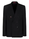 Gucci double-breasted wool jacket - Black