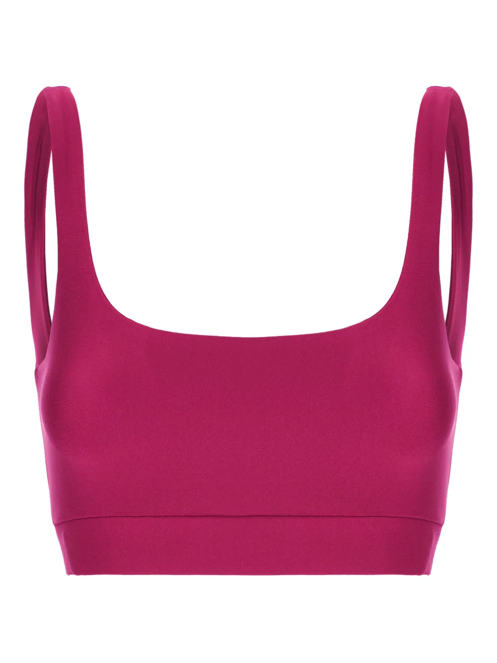 square-neck stretch top