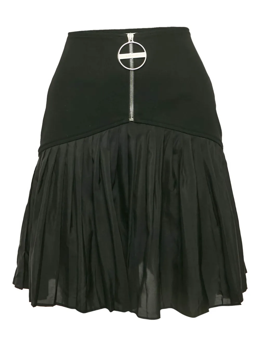 Givenchy Pre-Owned pleated zip-fastening skirt | Black | Image 1