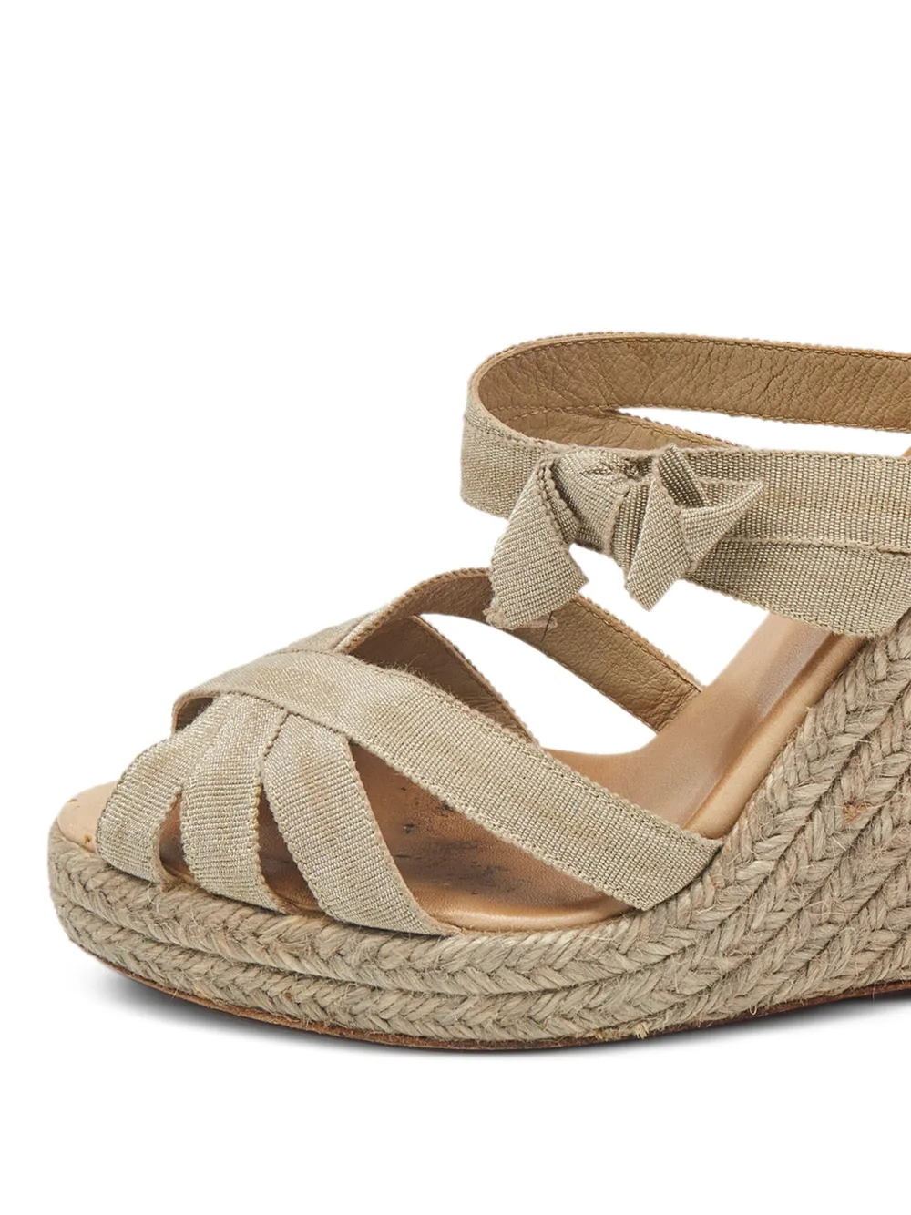 Christian Louboutin Pre-Owned 2024 125 mm Delfin muiltjes - Beige