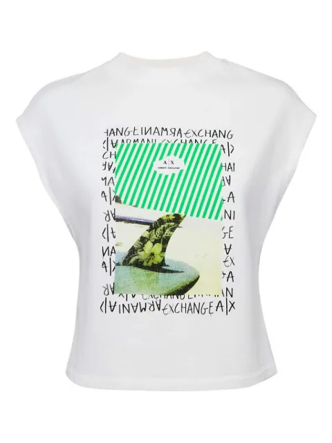 Max Mara playera con estampado 2024