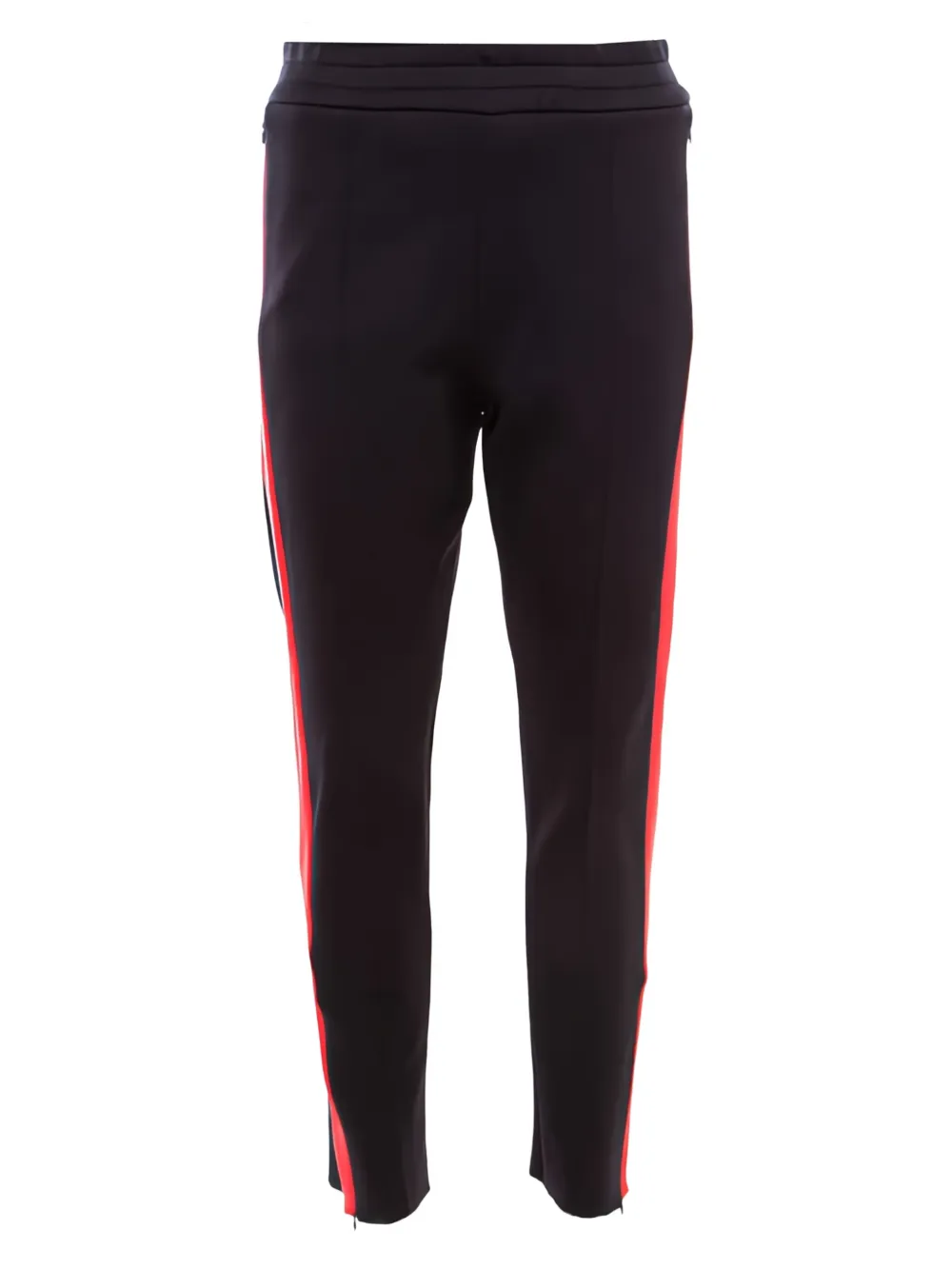 JOSEPH 2024 Scuba side-stripe jersey trousers | Black | Image 1