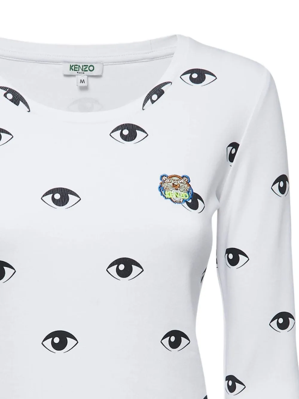 Kenzo Pre-Owned eye-print long-sleeve t-shirt | Image 2