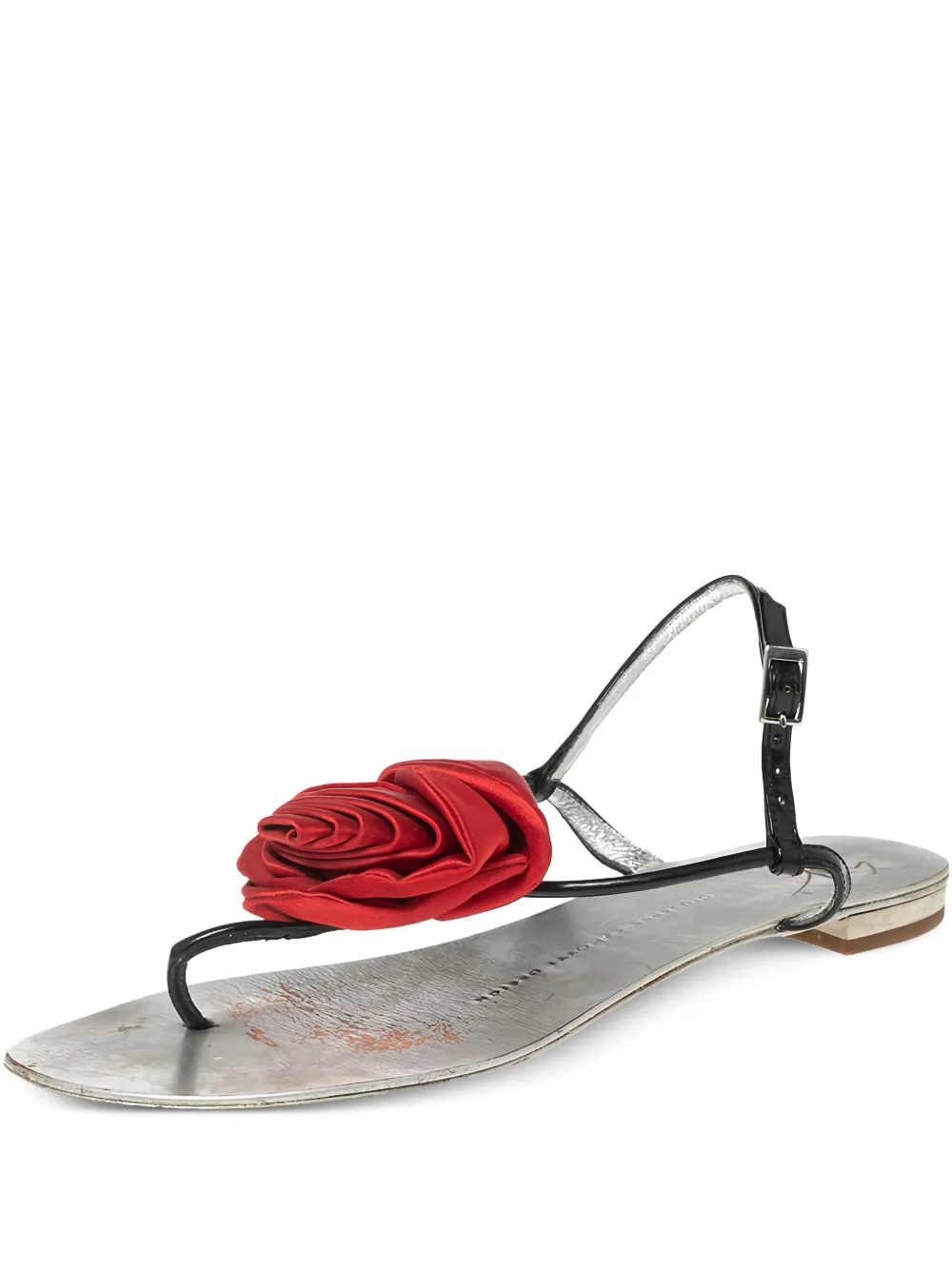 Pre-owned Giuseppe Zanotti Vintage 580345 Silver