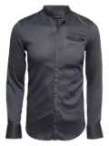 Emporio Armani Pre-Owned mandarin-collar shirt - Grey