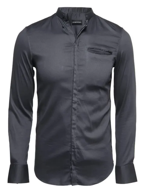 Emporio Armani Pre-Owned mandarin-collar shirt