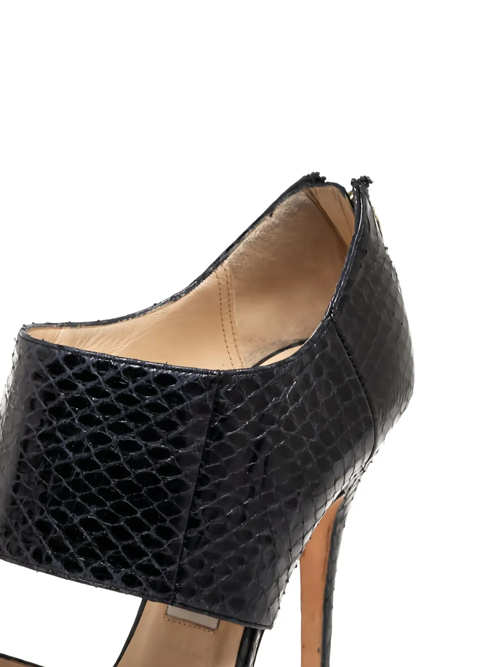 Jimmy Choo Pre-Owned python embossed leather sandals | Image 2