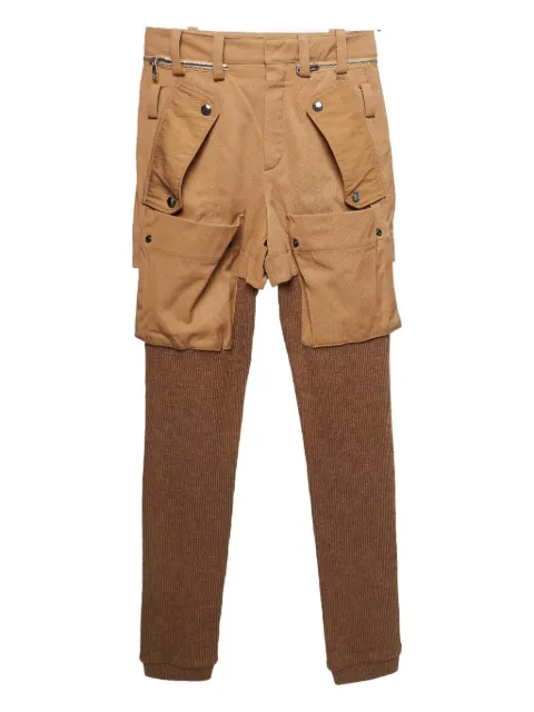 Chloé Pre-Owned layered-design trousers