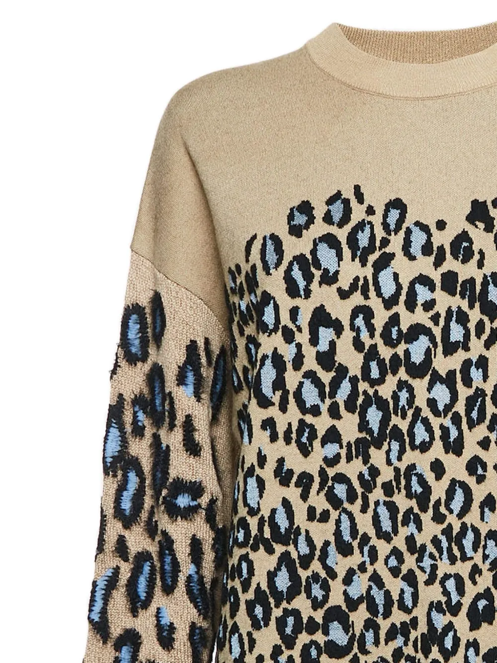 Kenzo Pre-Owned Jurk met luipaardprint - Beige