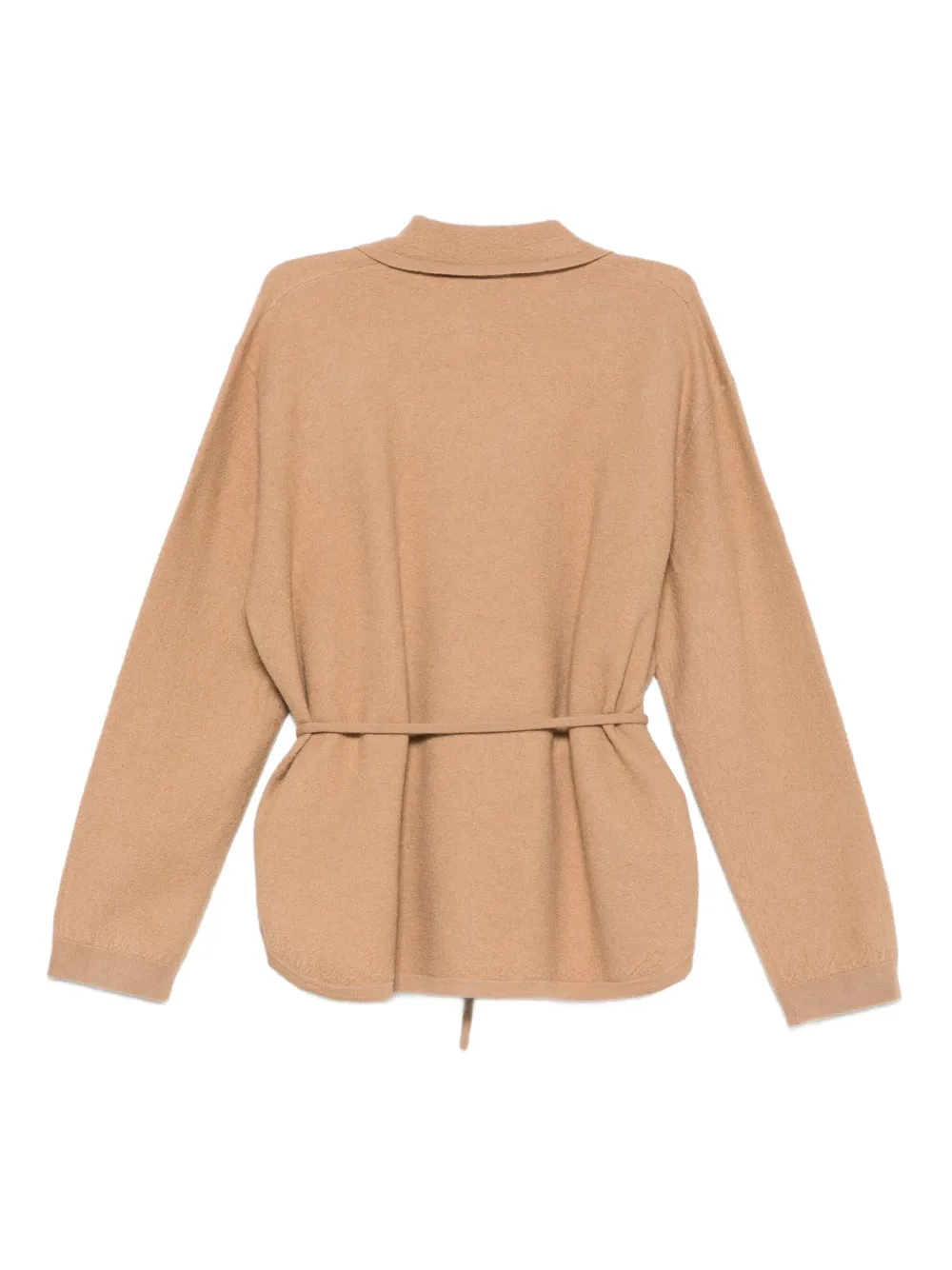 Semicouture Vest met dubbele rij knopen Beige