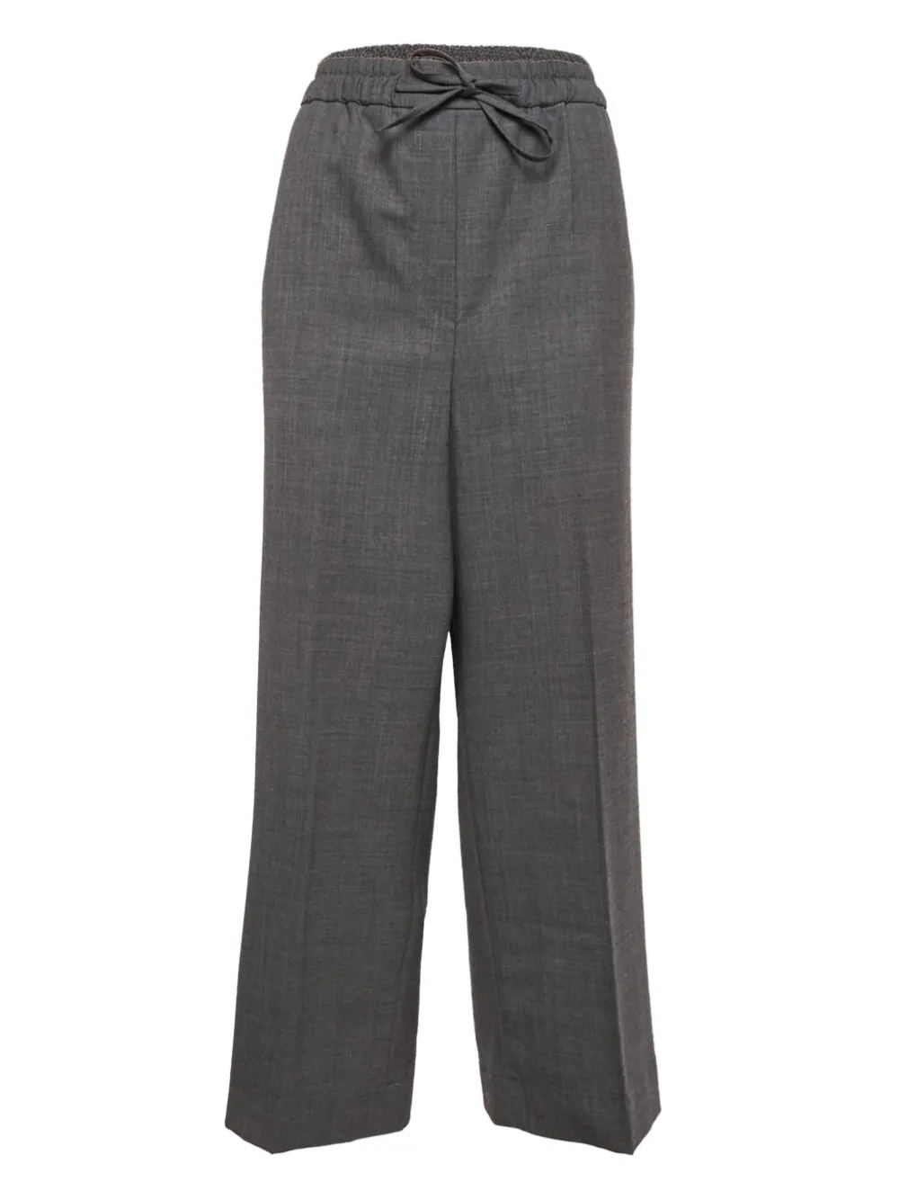 SANDRO drawstring-waist trousers | Grey | Image 1