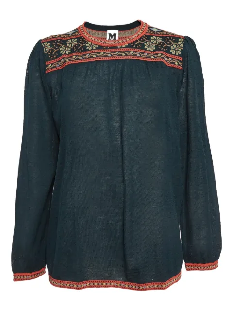 Missoni Pre-Owned top con bordado floral