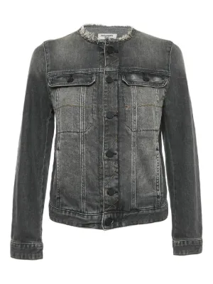 Motorcycle Jackets Helmut Lang Zip Denim Jacket Helmut Lang SS03